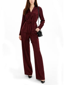 Tory Burch Women's Tailored Pants Red