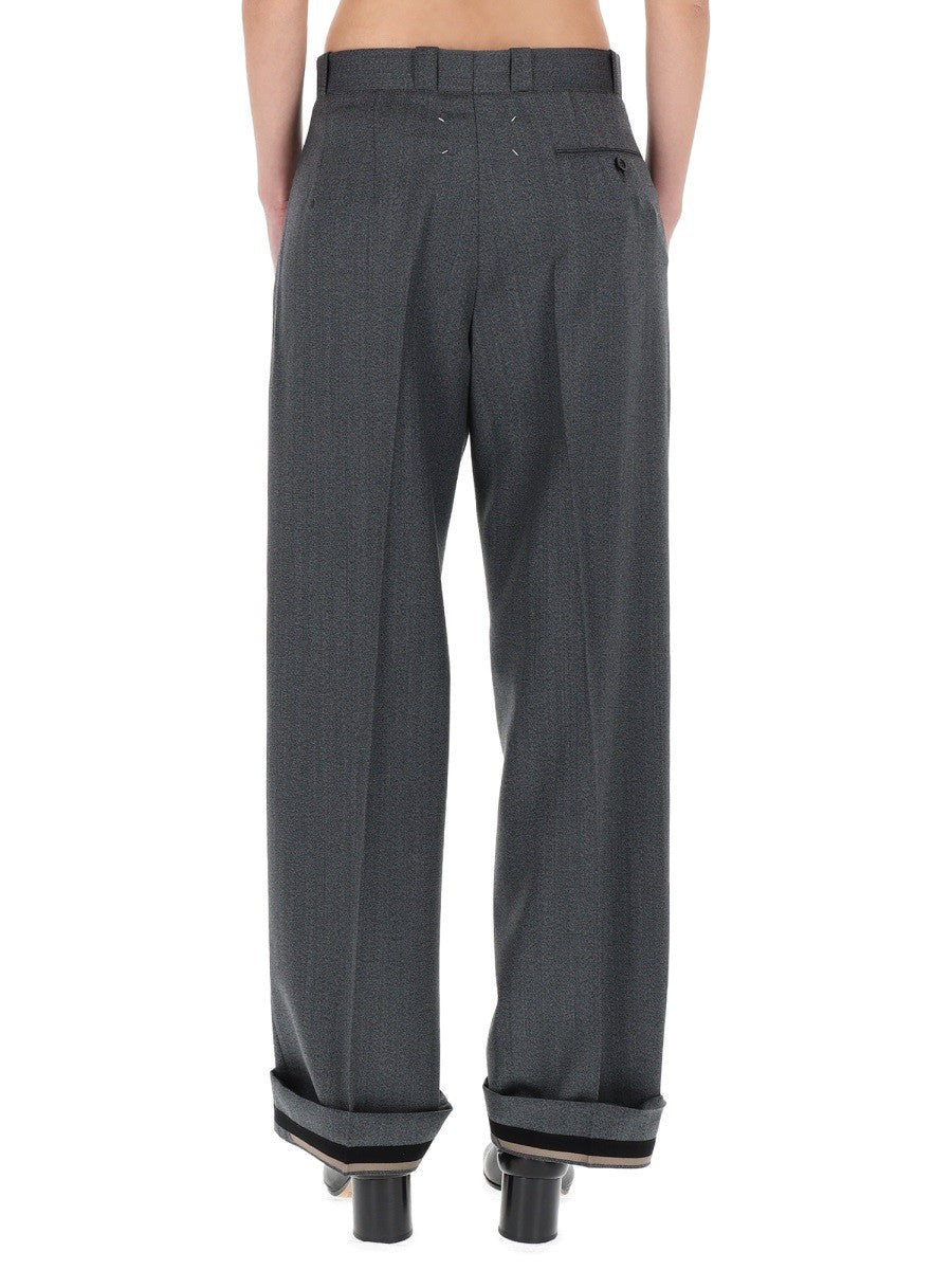 Maison Margiela Women's Tailored Pants Grey