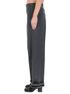 Maison Margiela Women's Tailored Pants Grey, view 3