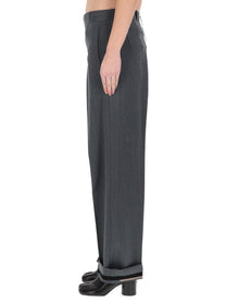 Maison Margiela Women's Tailored Pants Grey