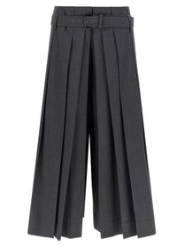 Brunello Cucinelli Tailored Pleated Bermuda Shorts Grey