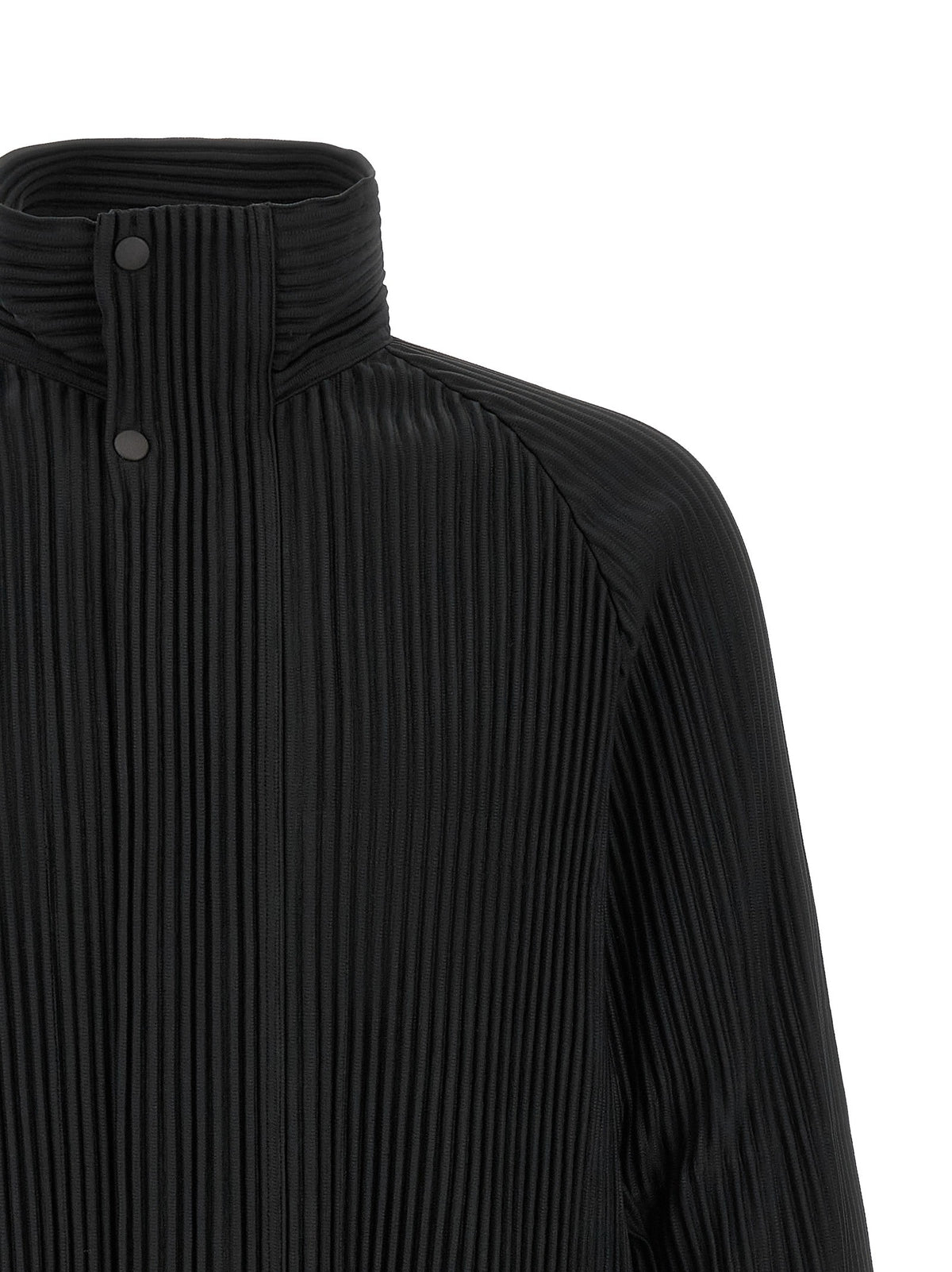 Homme Plissé Issey Miyake Tailored Pleats Jacket Black