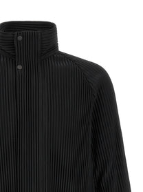 Homme Plissé Issey Miyake Tailored Pleats Jacket Black