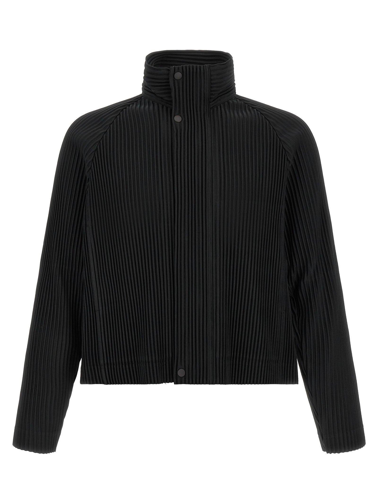 Homme Plissé Issey Miyake Tailored Pleats Jacket Black