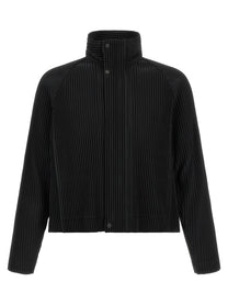 Homme Plissé Issey Miyake Tailored Pleats Jacket Black