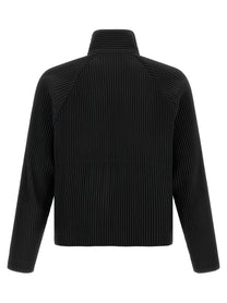 Homme Plissé Issey Miyake Tailored Pleats Jacket Black