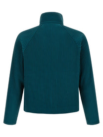 Homme Plissé Issey Miyake Tailored Pleats Jacket Green