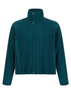 Homme Plissé Issey Miyake Tailored Pleats Jacket Green