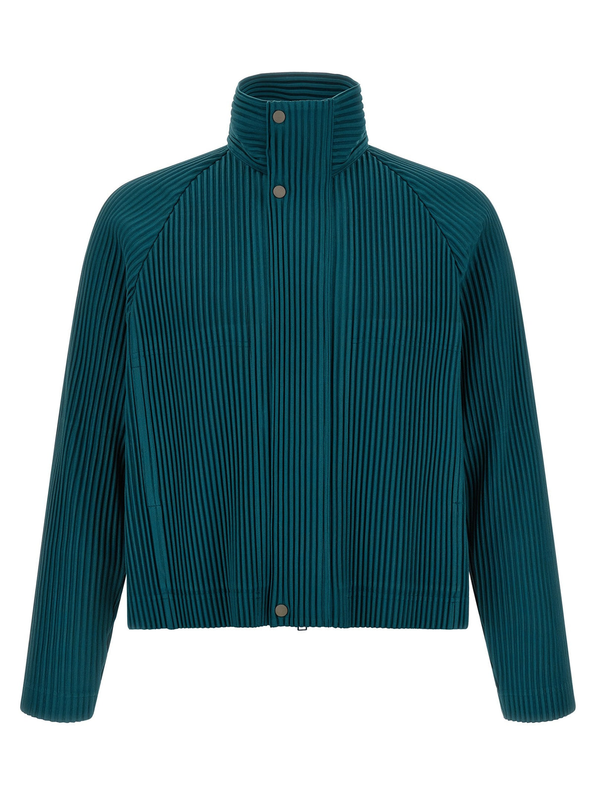 Homme Plissé Issey Miyake Tailored Pleats Jacket Green
