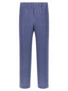 Homme Plissé Issey Miyake Tailored Pleats Pants Purple