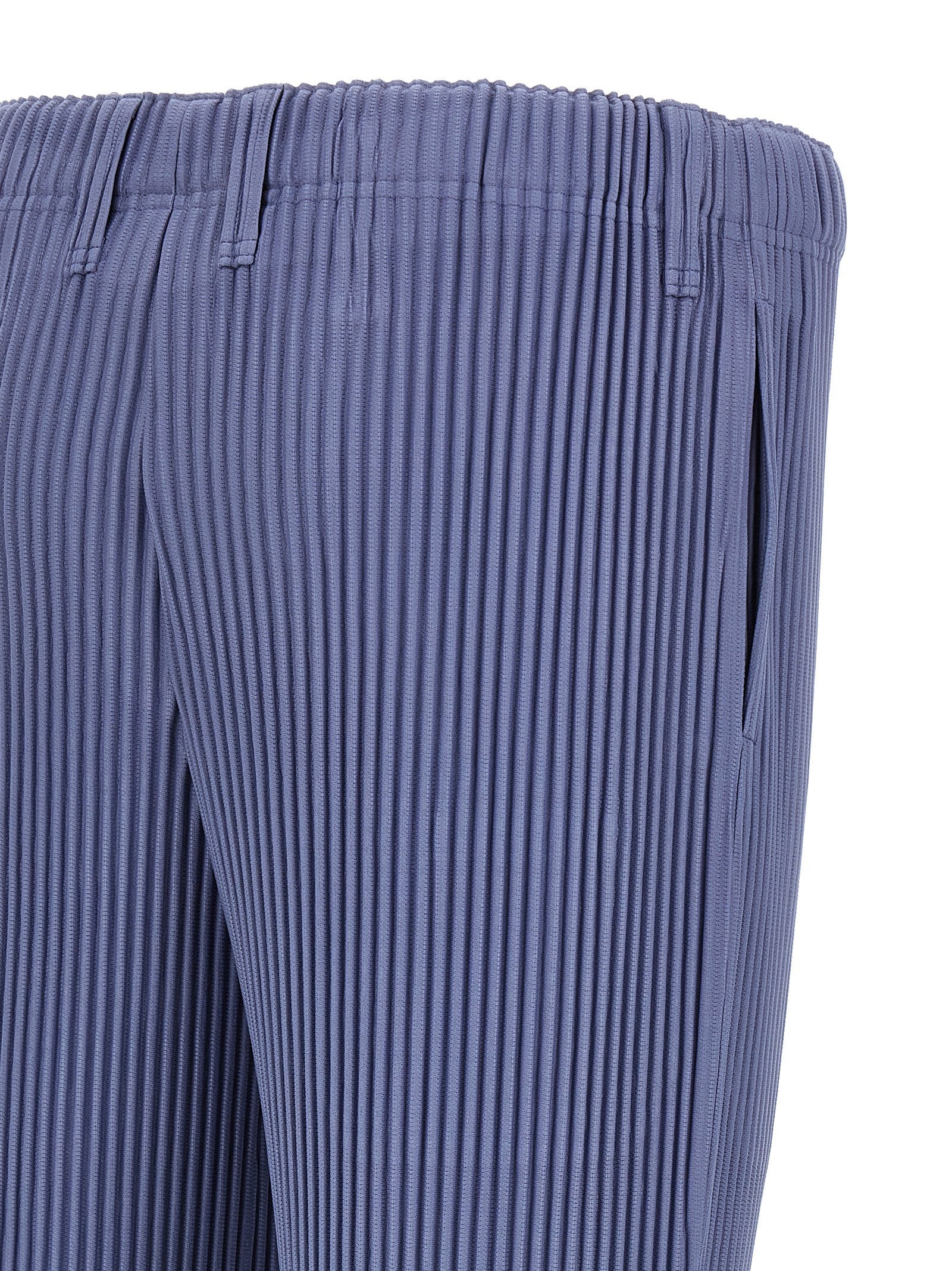 Homme Plissé Issey Miyake Tailored Pleats Pants Purple