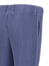 Homme Plissé Issey Miyake Tailored Pleats Pants Purple