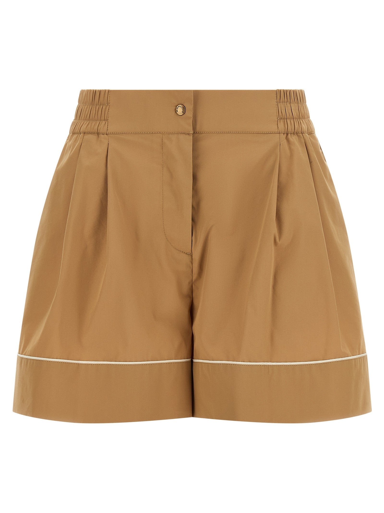 Moncler Tailored Shorts Beige