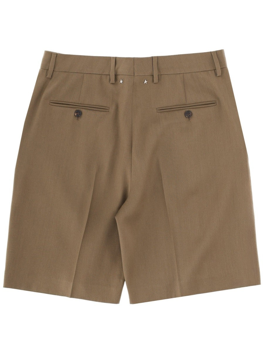 Golden Goose Men's Tailored Shorts Green