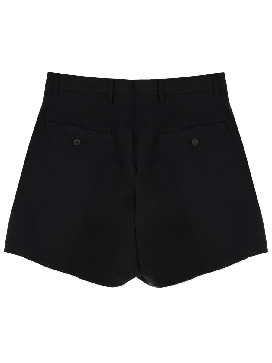 Rick Owens Women's Tailored Shorts Black, view 3
