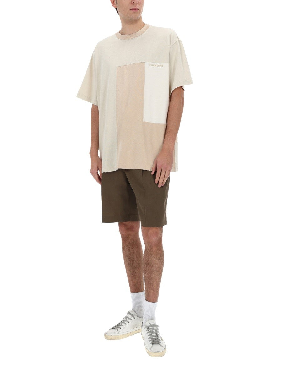Golden Goose Men's Tailored Shorts Green