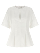 Toteme Tailored Top White
