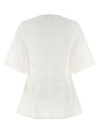 Toteme Tailored Top White, view 2