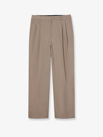 DUNST Men's Tailored Trousers Beige