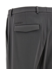 Gucci Tailored Trousers Grey