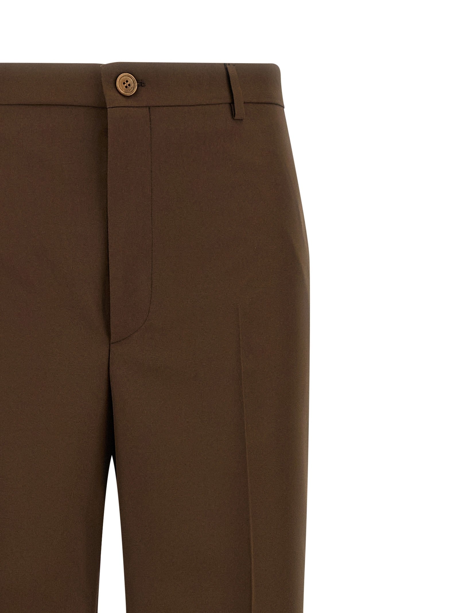 Gucci Tailored Trousers Brown