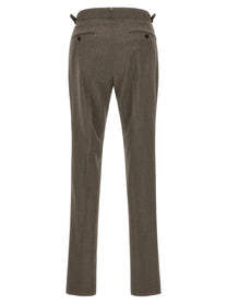Pal Zileri Tailored Trousers Brown