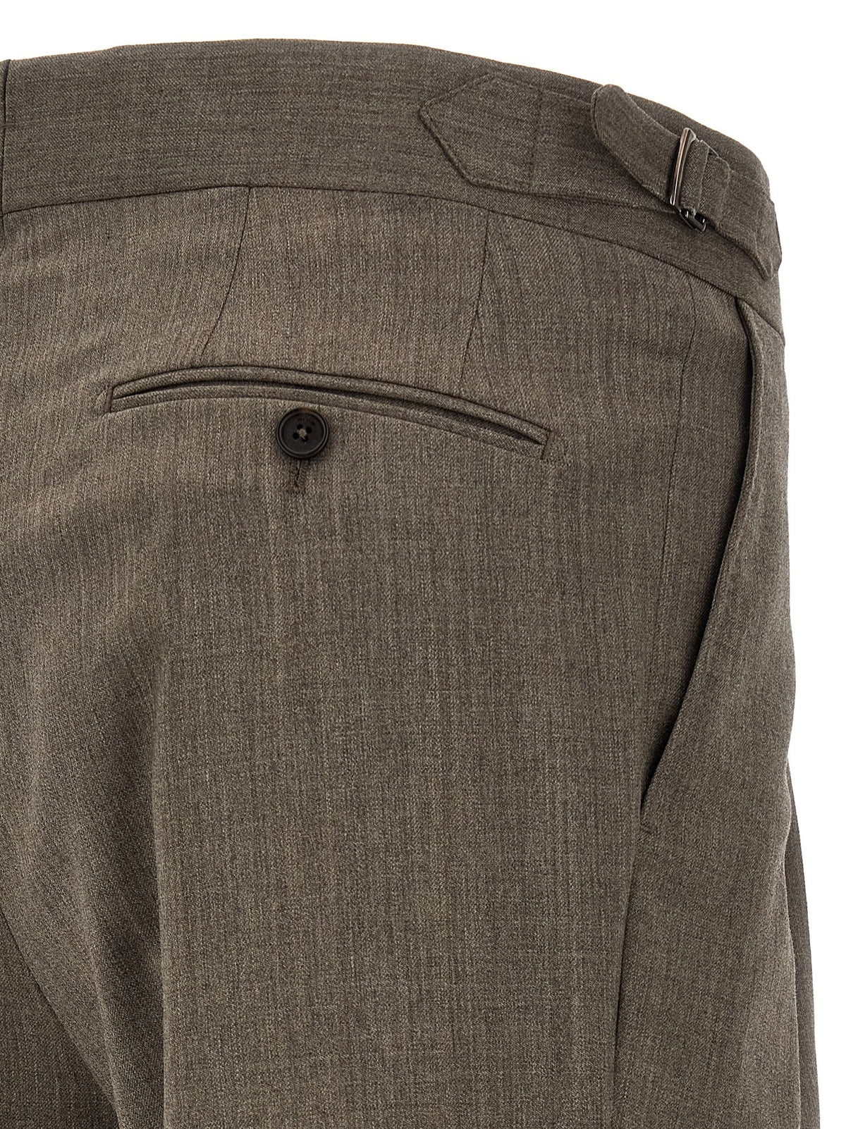 Pal Zileri Tailored Trousers Brown