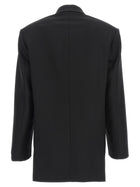 David Koma Tailored Tuxedo Blazer Black, view 2