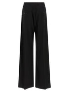Rick Owens Tailored Wide Belas Pants Black, view 2