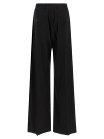 Rick Owens Tailored Wide Belas Pants Black
