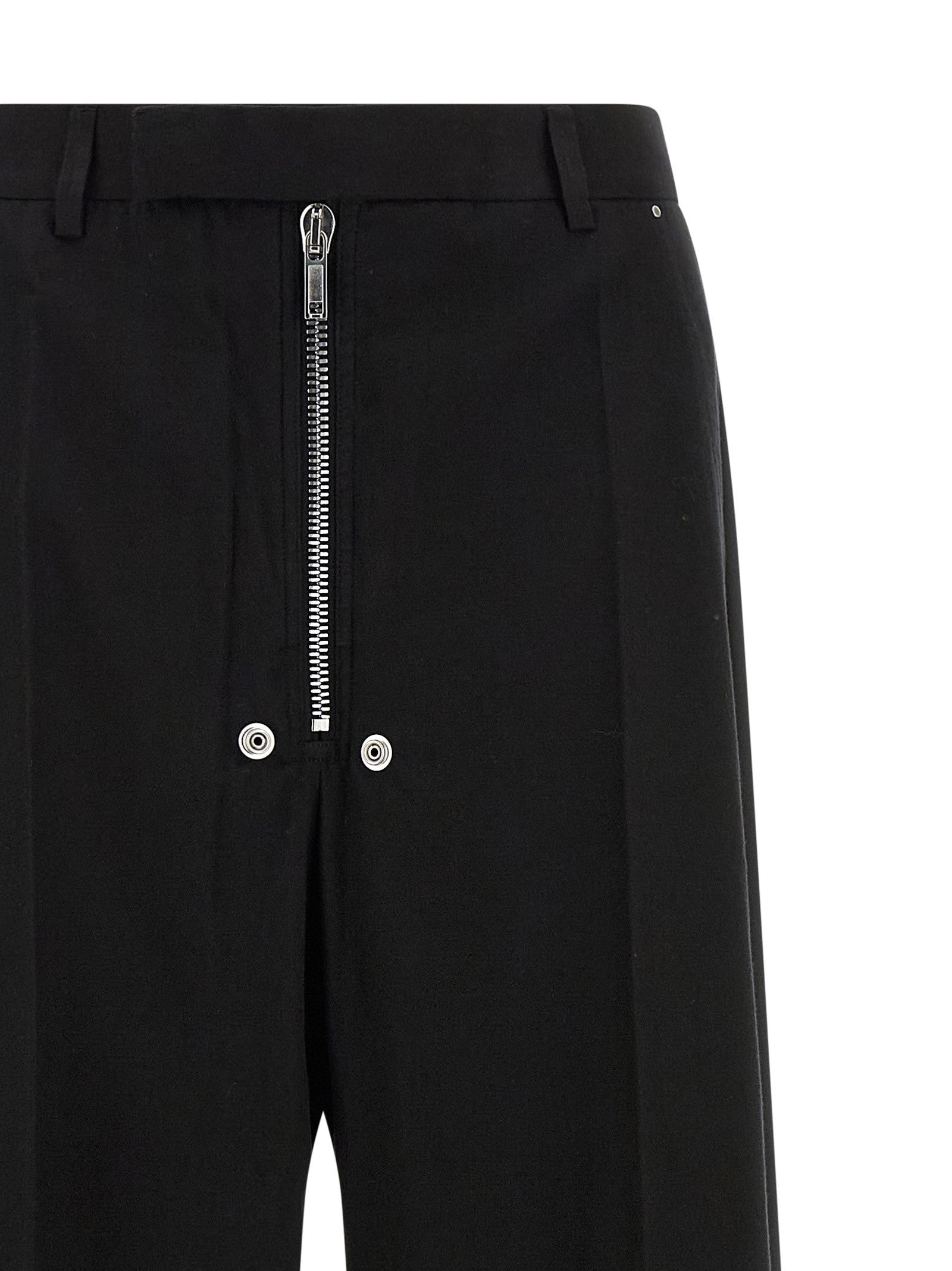 Rick Owens Tailored Wide Belas Pants Black
