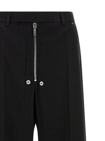 Rick Owens Tailored Wide Belas Pants Black