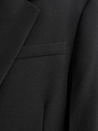 Toteme Women's Tailored Wool Blend Blazer Black, view 3