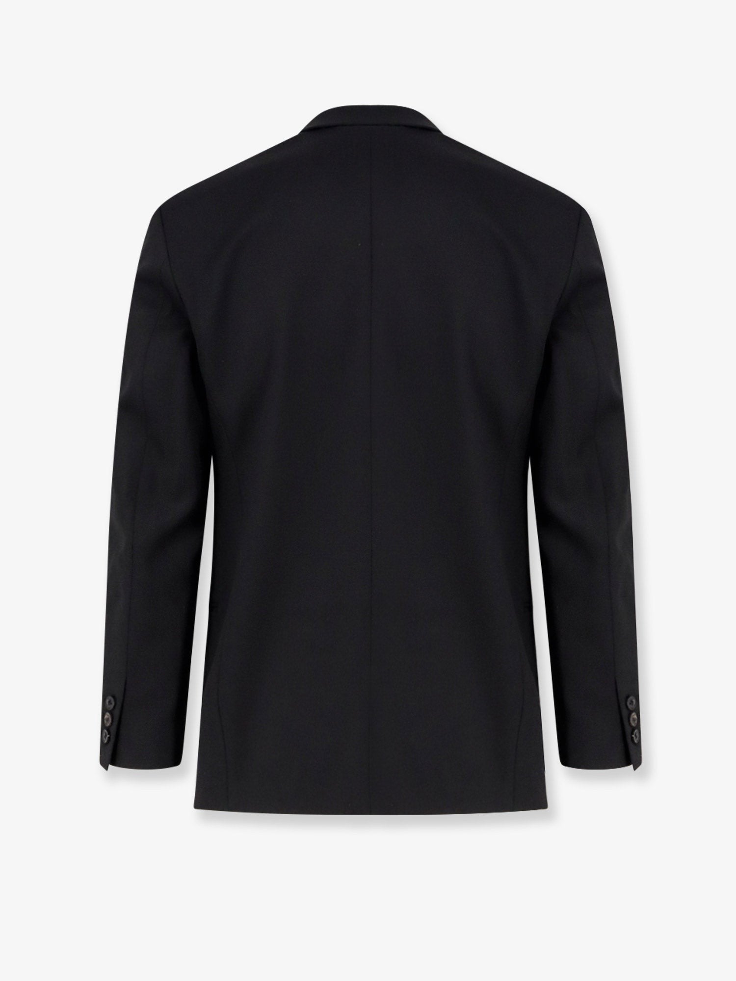 Tonywack Men's Tailored Wool Blend Unisex Blazer Black