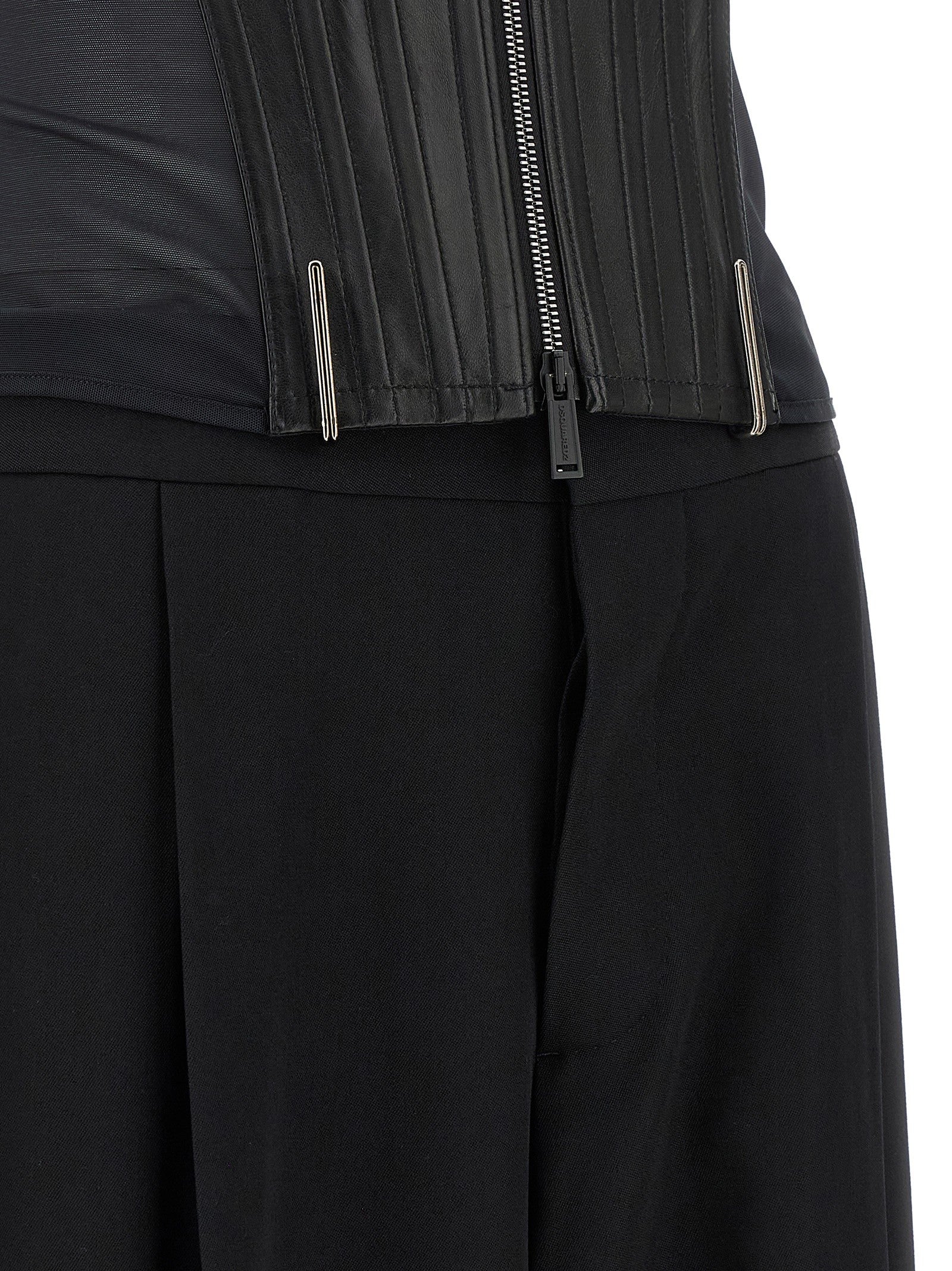 Dsquared2 Pants and Corset Black