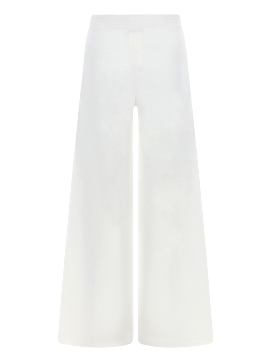 Max Mara Women's Tailoring Pants Pretend White