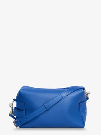 Celine Men's Take Away Messenger Leather Crossbody Bag Blue Celine