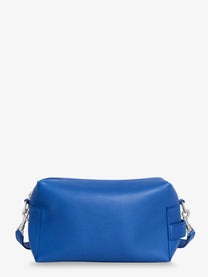 Celine Men's Take Away Messenger Leather Crossbody Bag Blue Celine
