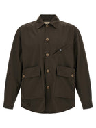 snow peak Takibi Overshirt Brown