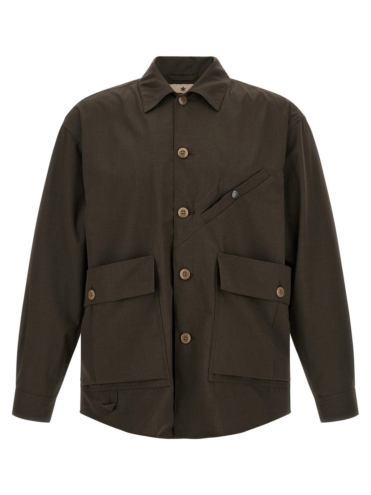 snow peak Takibi Overshirt Brown