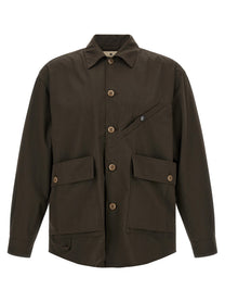 snow peak Takibi Overshirt Brown