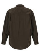 snow peak Takibi Overshirt Brown, view 2