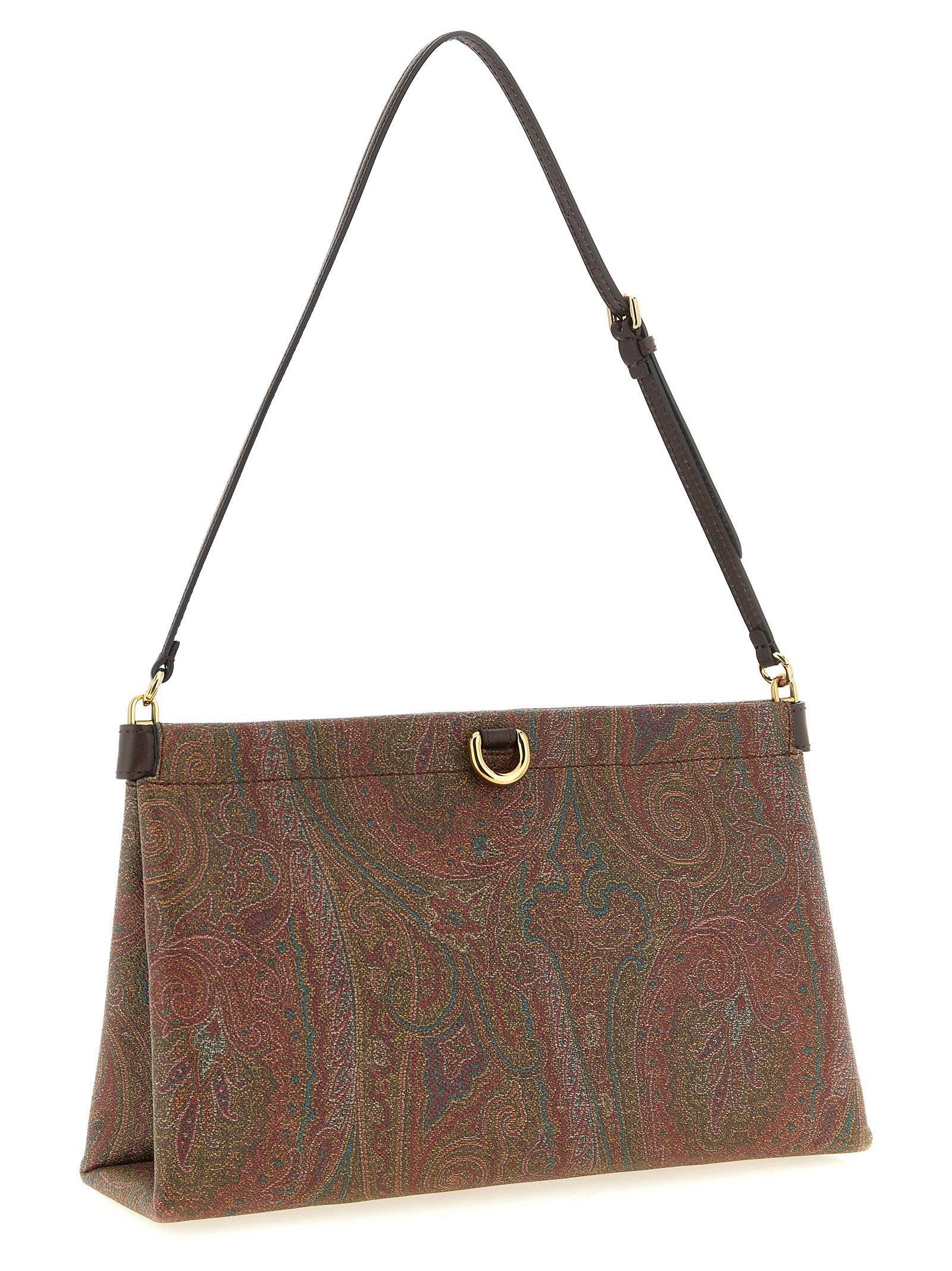 ETRO Talk Mini Clutch Brown