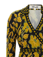 Diane Von Furstenberg Tamara Dress Yellow