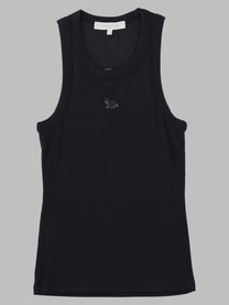 Maison Kitsuné Women's Tank Top Baby Fox Black
