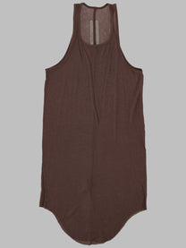 Rick Owens Women's Tank Top Basic Rib Blue