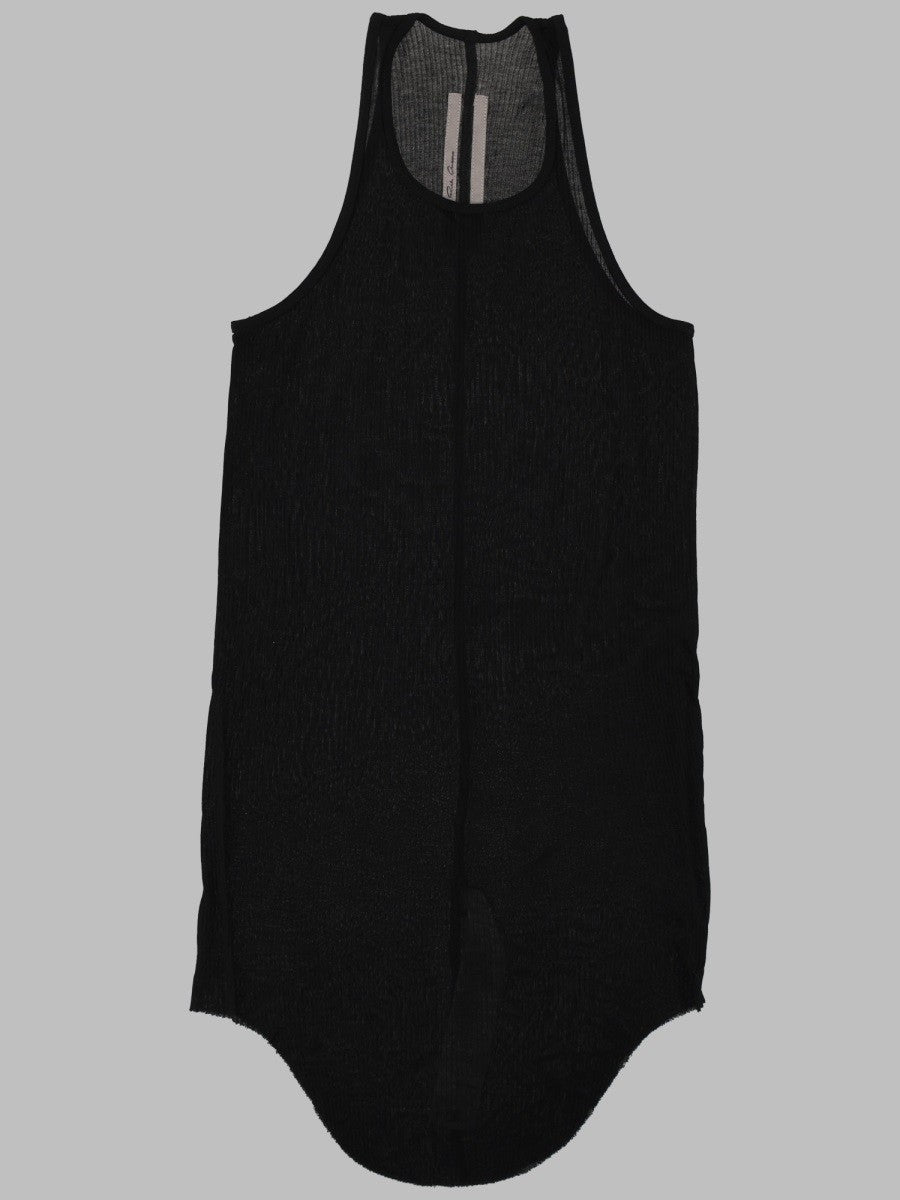 Rick Owens Women's Tank Top Basic Rib Black