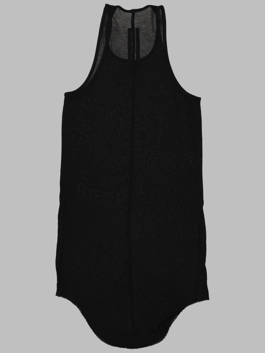 Rick Owens Women's Tank Top Basic Rib Black
