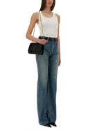 Saint Laurent Women's Tank Top Cassandras White, view 2