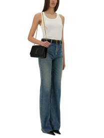 Saint Laurent Women's Tank Top Cassandras White, view 2